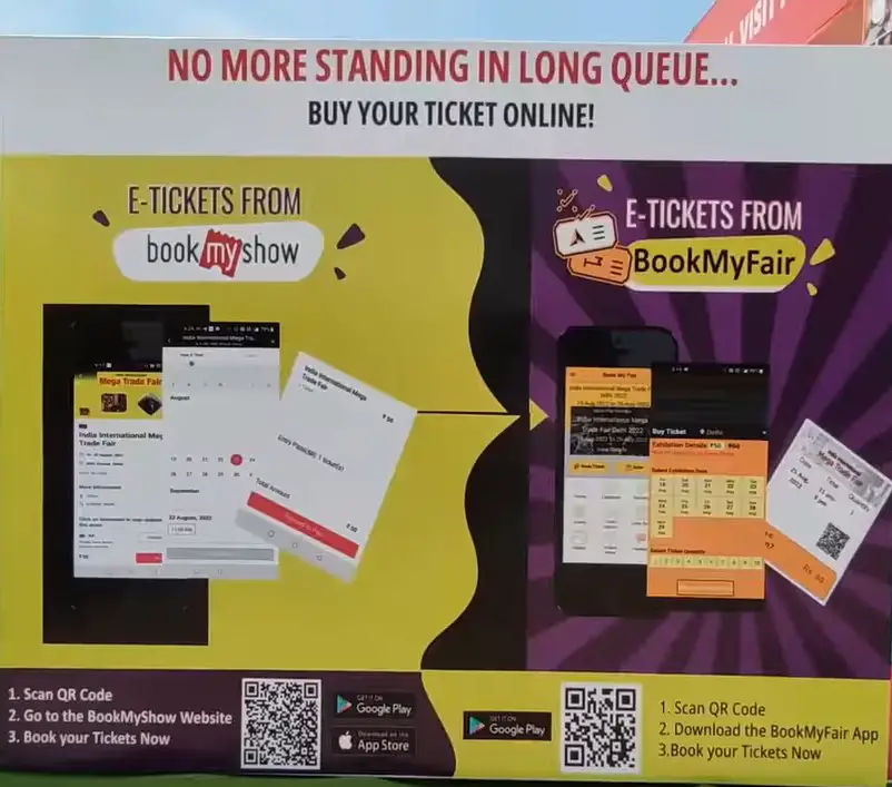Mega trade fair delhi 2022 Tickets