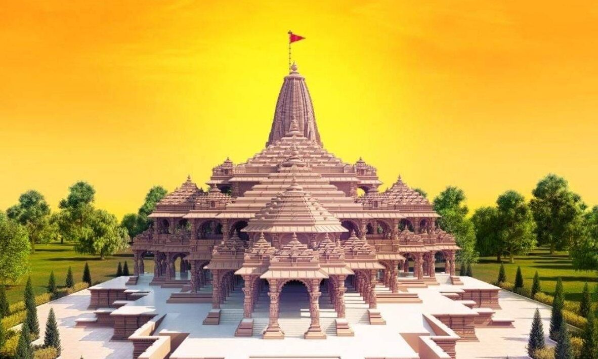 Ram Temple interior architecture