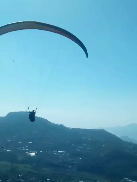Paragliding in bhimtal