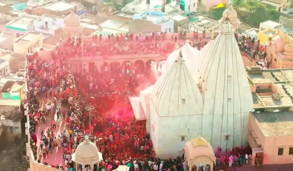 Lathmar Holi in Mathura